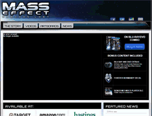 Tablet Screenshot of masseffectparagonlost.com